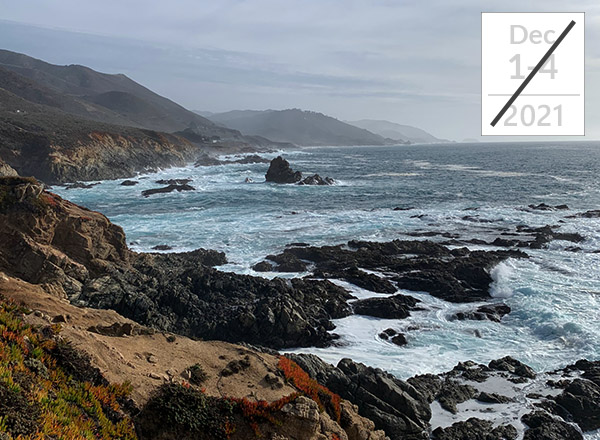 California coastline by Carmel