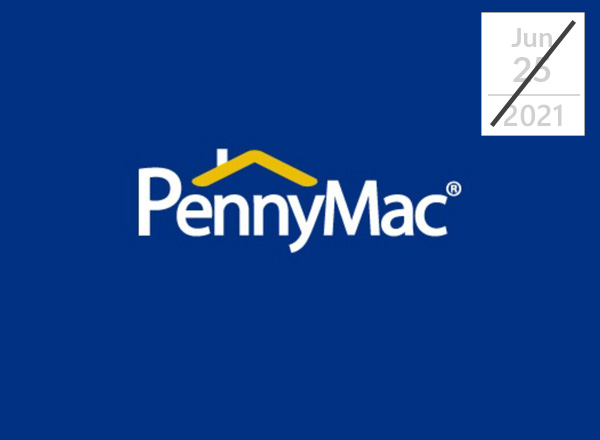 PennyMac logo with event date overlaid