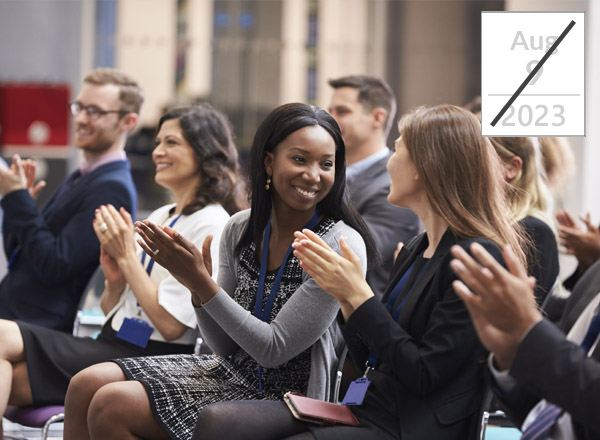 Audience at career coaching conference