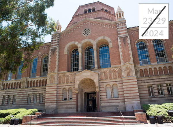 UCLA campus in Spring