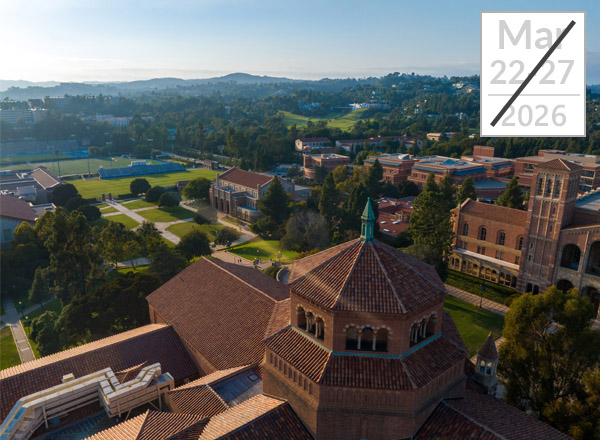 UCLA campus from an aerial view